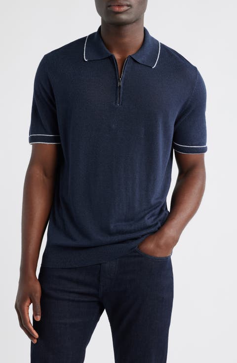 Jiovanotto Quarter Zip Polo