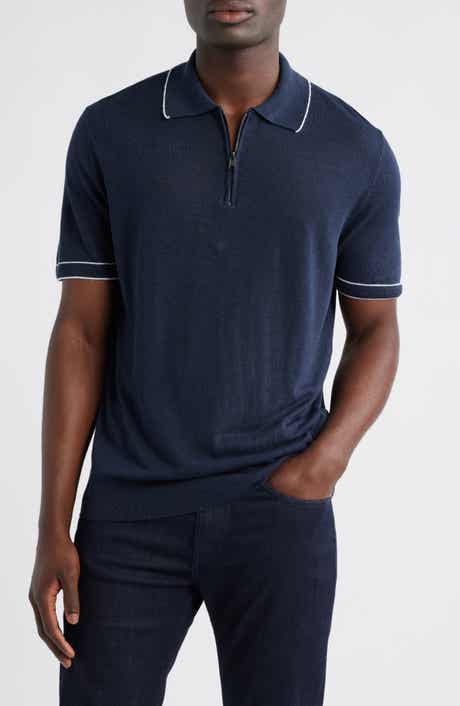 BOSS Jiovanotto Quarter Zip Polo