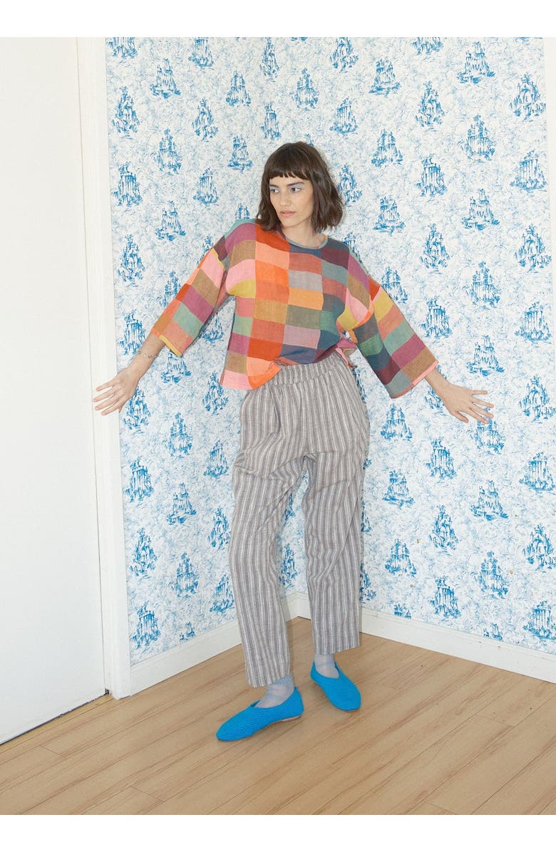 Ace & Jig Bailey Pull-on Barrel Pant, Alternate, color, Scribble