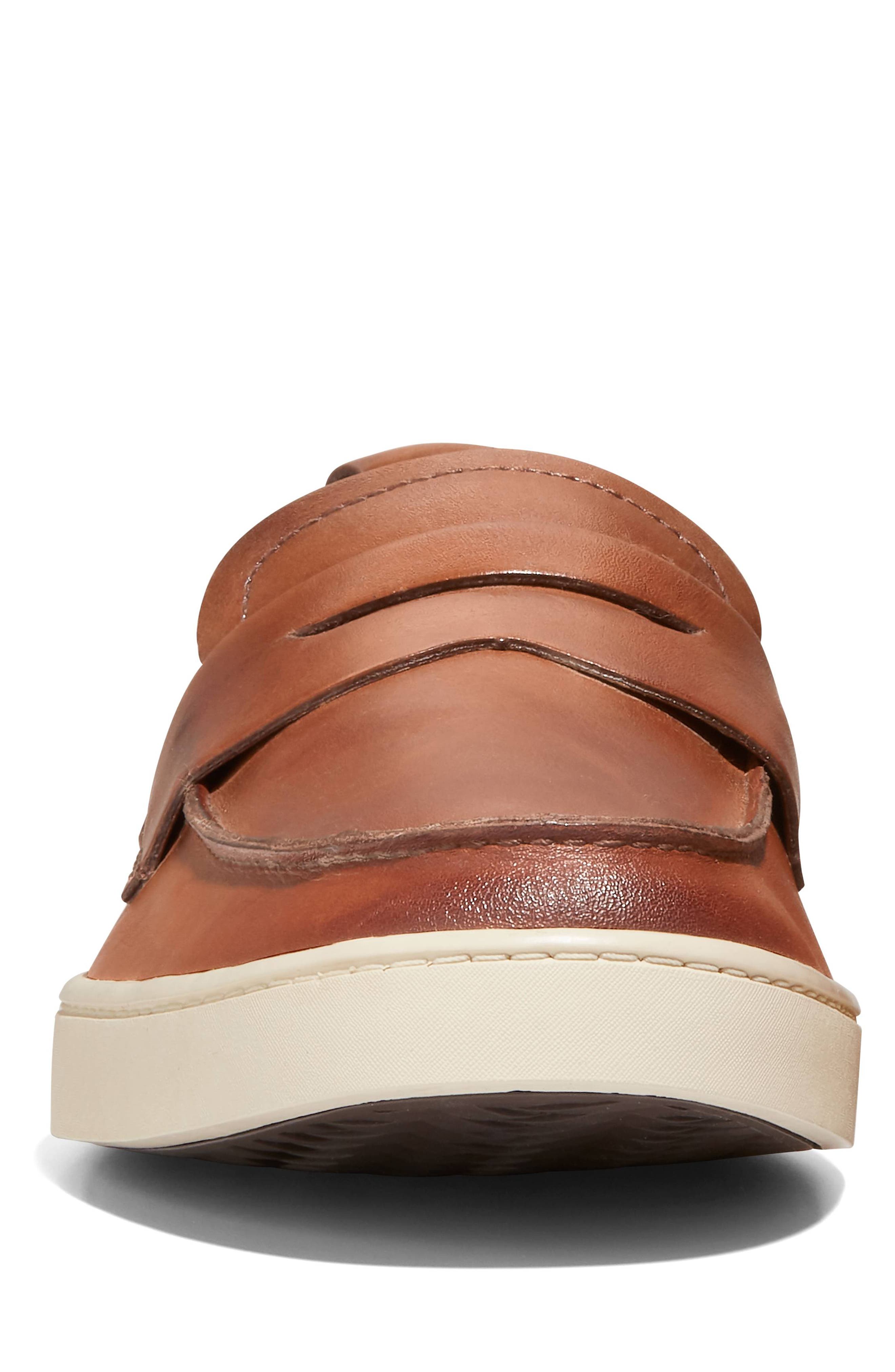 Cole Haan Pinch Weekend Penny Loafer, Alternate, color, Ch British Tan/ Angora