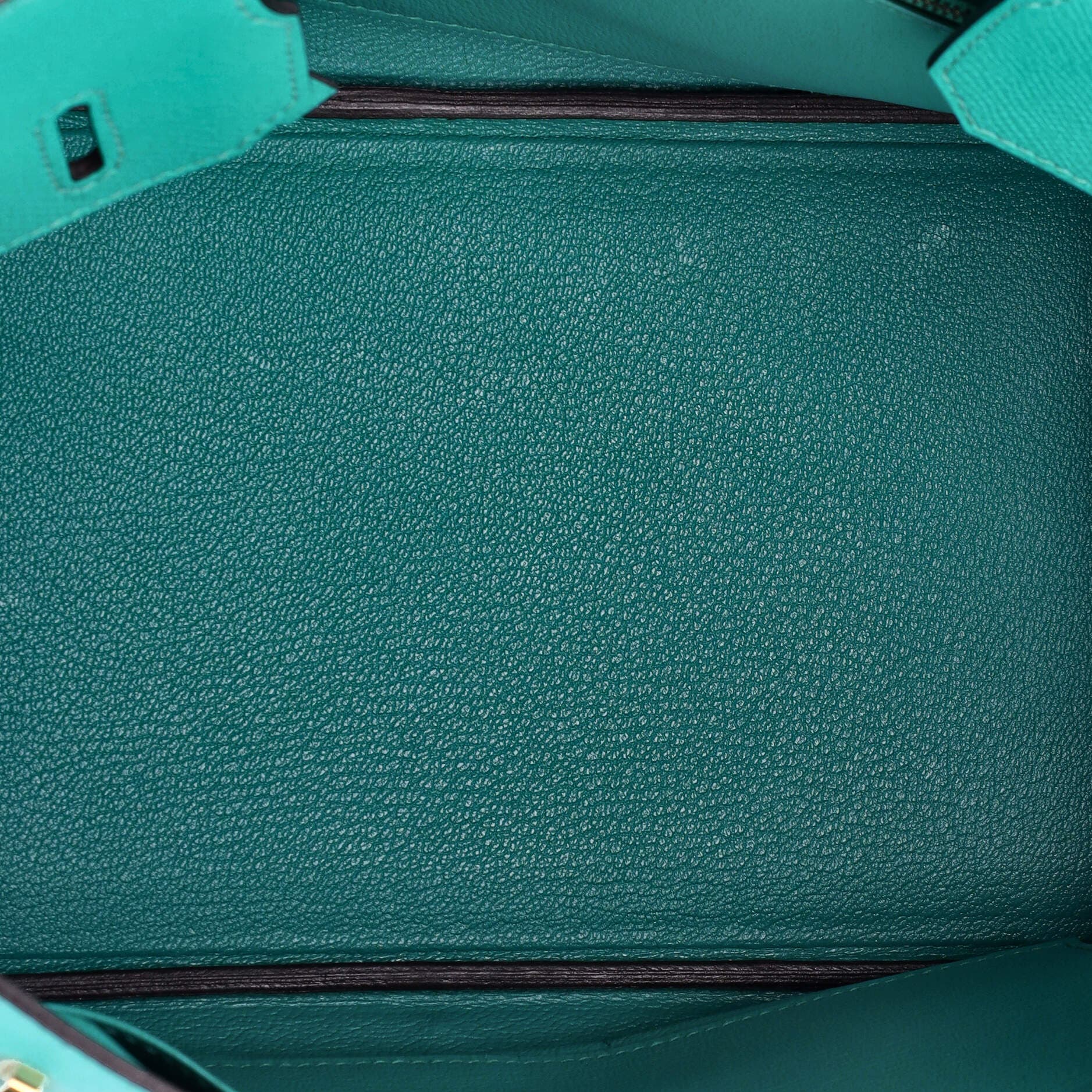 Pre-Owned Hermes Birkin Handbag Blue Epsom with Gold Hardware 30, Alternate, color, 