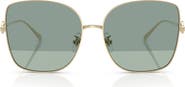 Tory Burch 60mm Oversize Butterfly Sunglasses