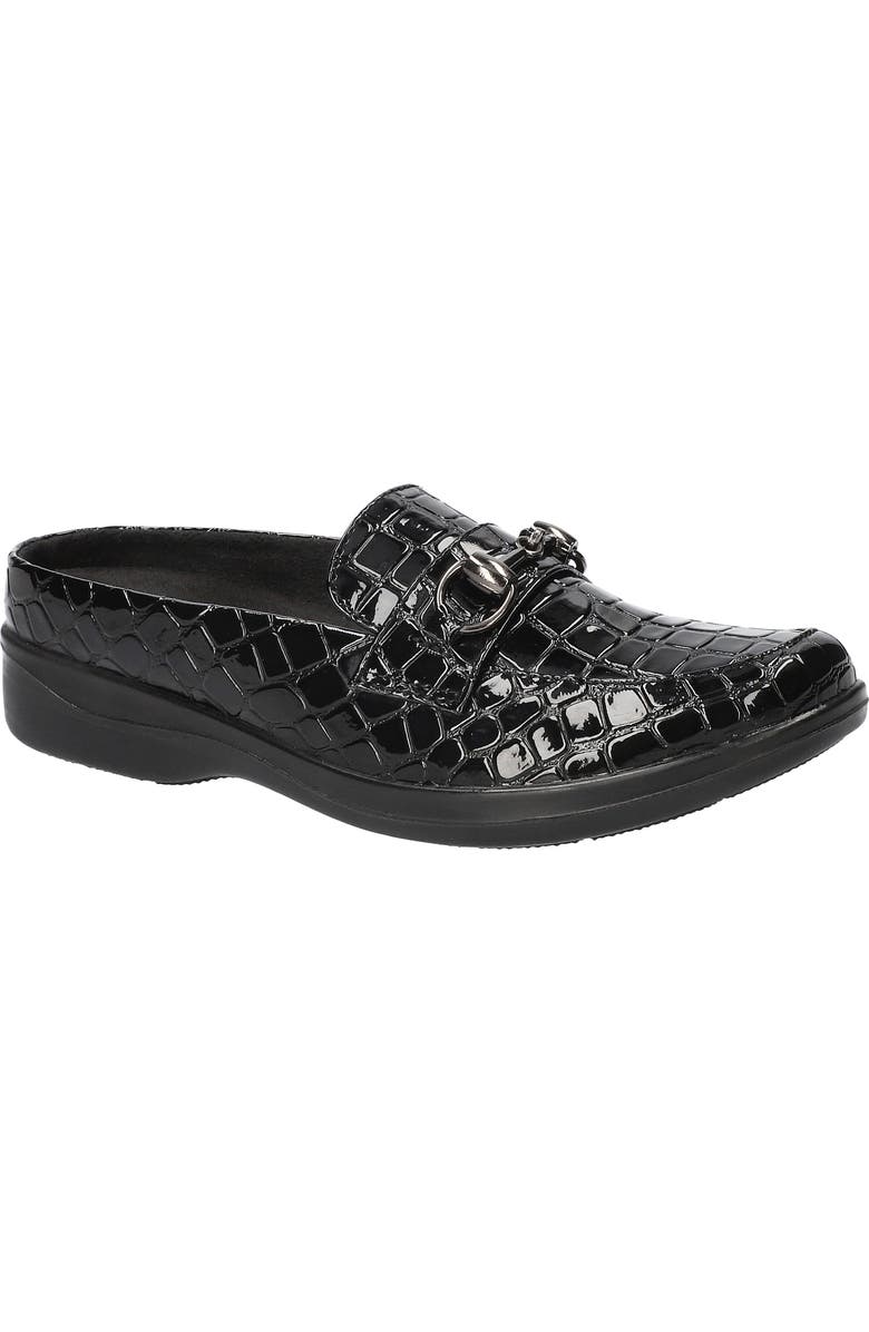 EASY STREET Nell Bit Croc Embossed Mule, Main, color,
