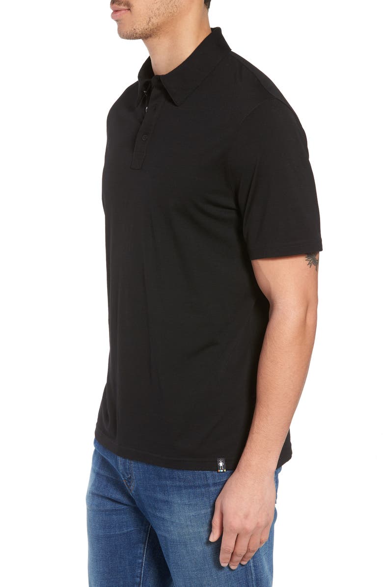 Smartwool Merino 150 Wool Blend Polo Shirt, Alternate, color, 