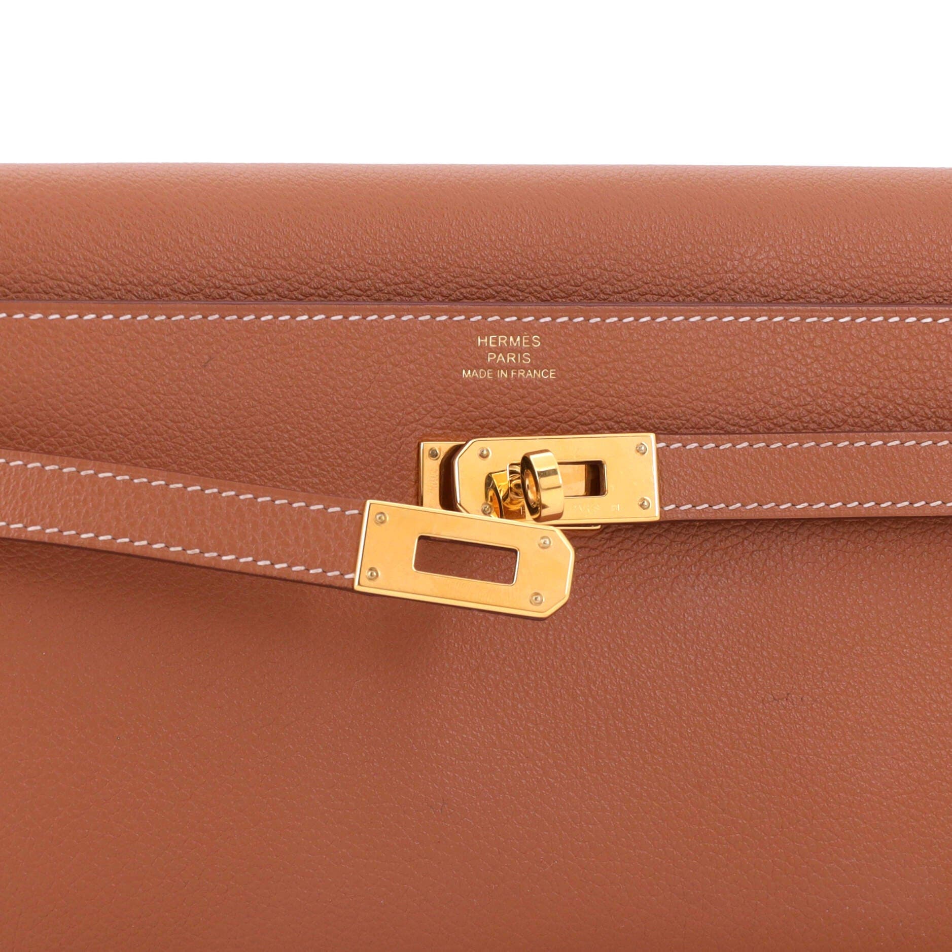 Kelly To Go Wallet Evercolor, Alternate, color, Metallic Gold
