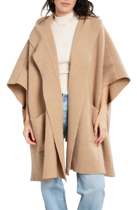 Oversize Hooded Topper