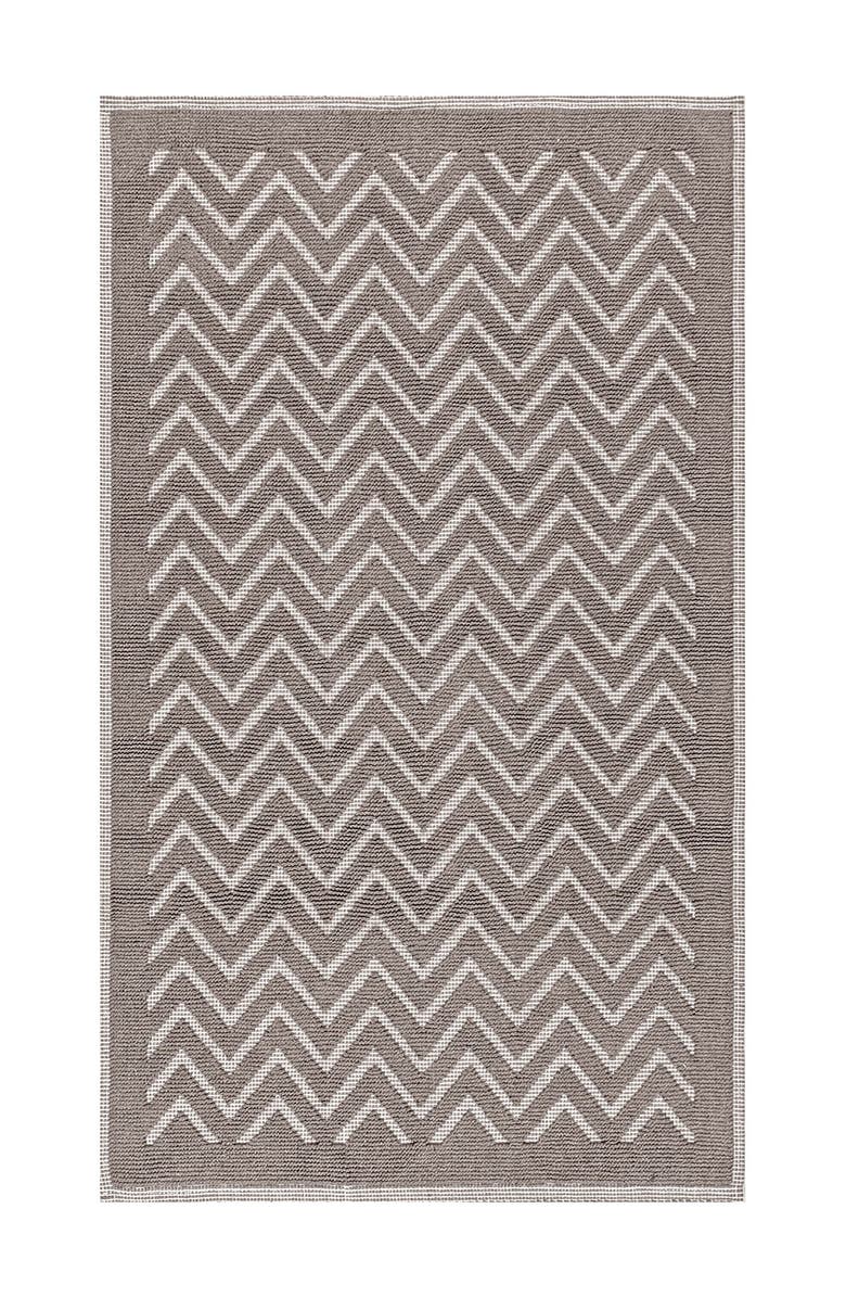 NULOOM Lyle Textured Chevron Bath Mat, Alternate, color, 