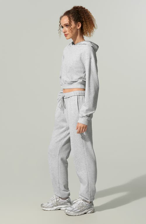 Lilysilk Seamflow Poise Pullover In Gray