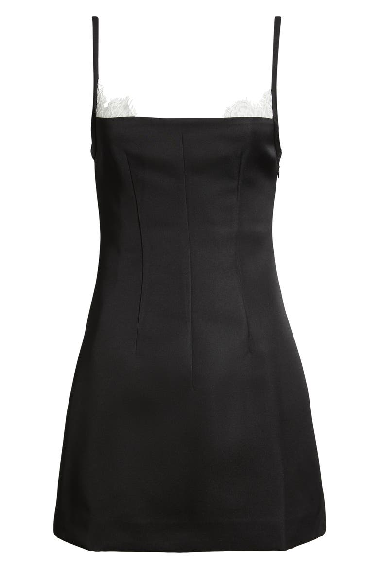 Greer Minidress, Alternate, color, BLACK