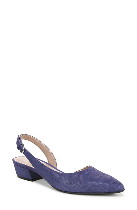 Navy blue slingback heels online