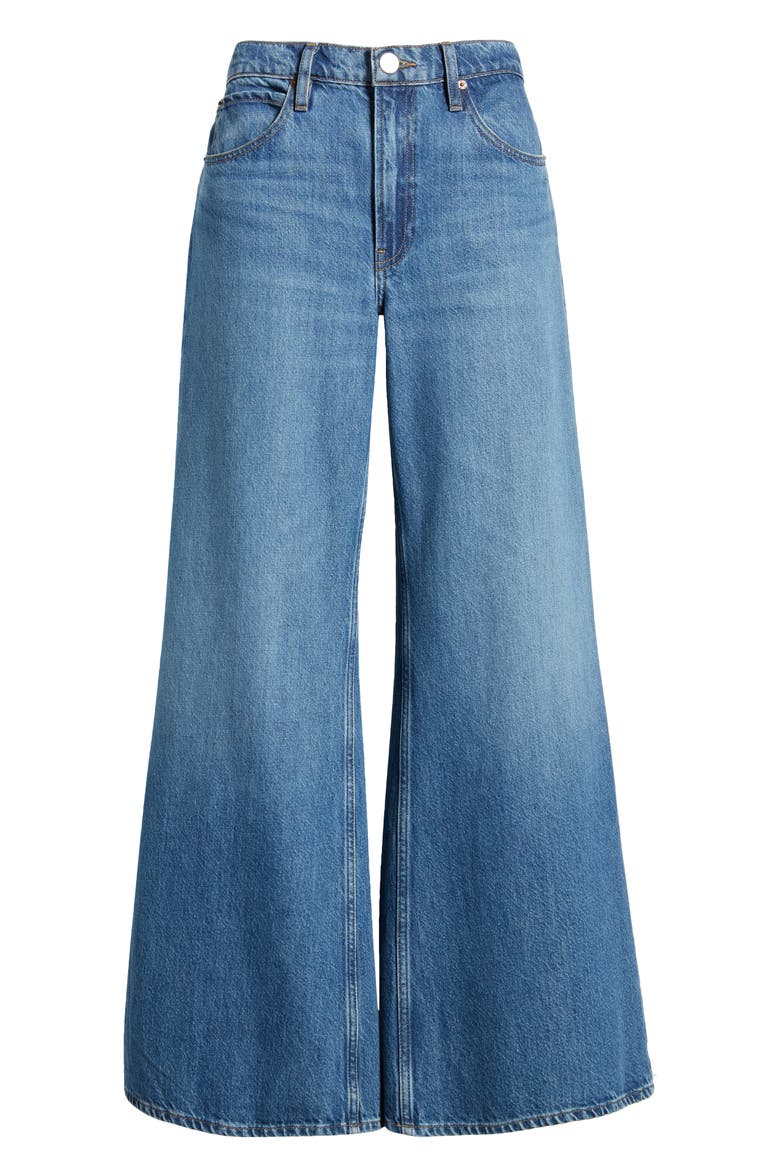 Easy Wide Flare Jeans, Alternate, color, LUCITE