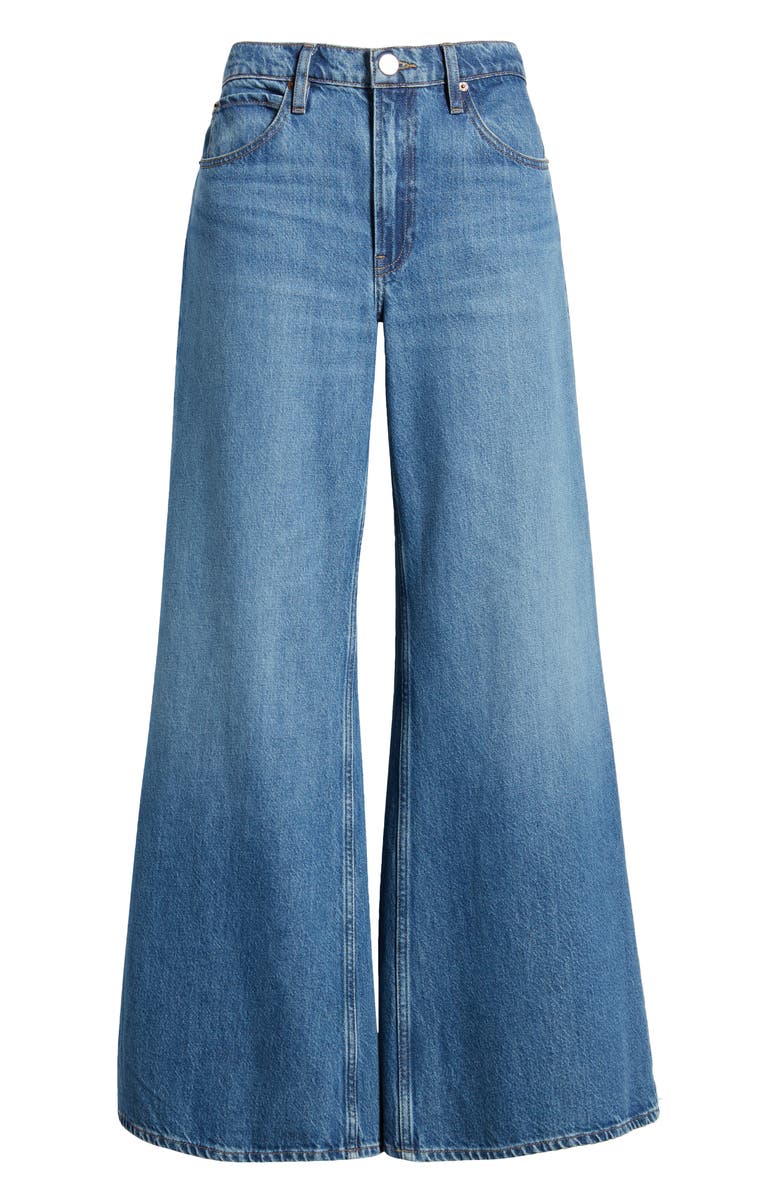 FRAME Easy Wide Flare Jeans, Alternate, color,
