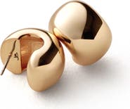 JENNY BIRD Small Gemma 14k Gold Dipped Hoop Earrings