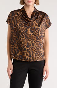DKNY Cowl Neck Top