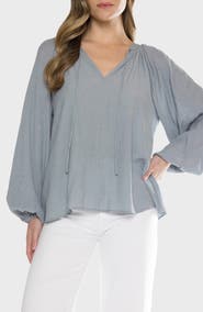 matty m. Dawson Tie Top