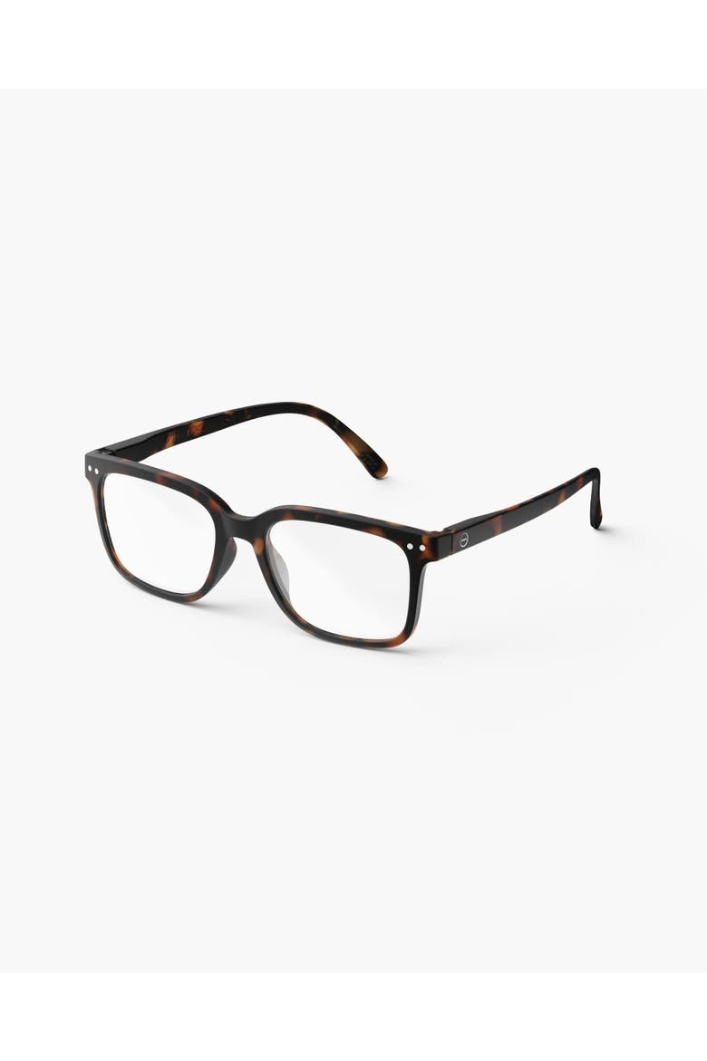 #L 54mm Rectangular Reading Glasses, Alternate, color, Tortoise