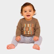 The Juniper Shop Thankful Grateful Blessed Fall Crew Fleece Sweatshirt Baby
