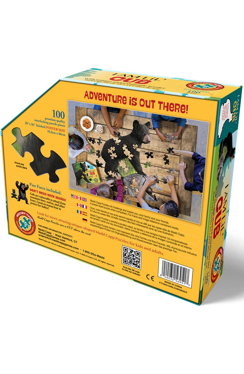Madd Capp Lil Cub 100 Piece Jigsaw Puzzle, Alternate, color, Multicolored