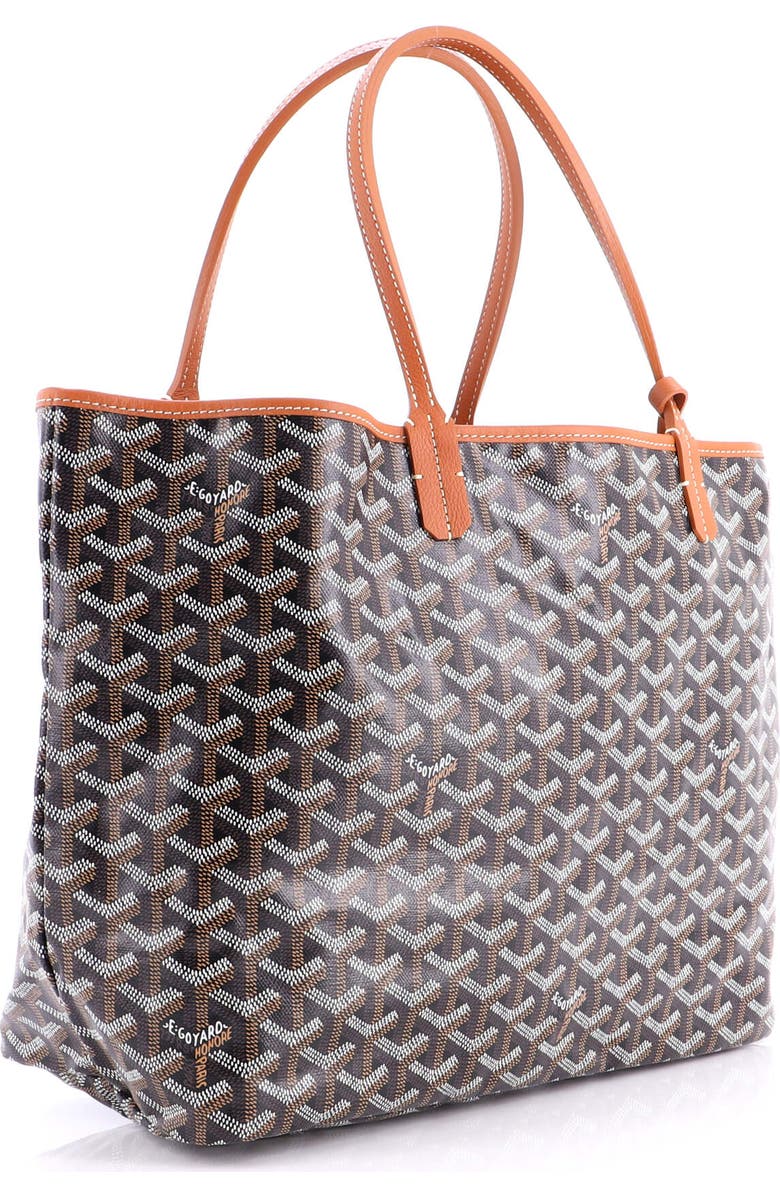 Pre-Owned Goyard Saint Louis Tote Coated Canvas PM, Alternate, color, Brown