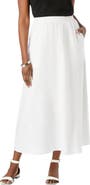 Jessica London Linen Maxi Skirt