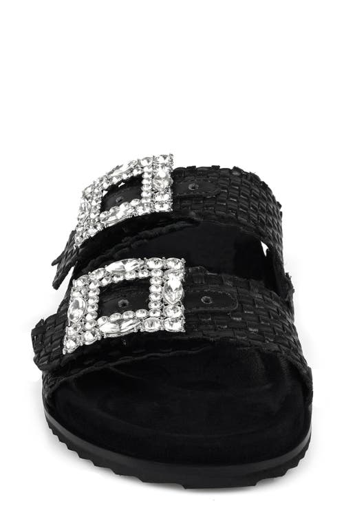 Zigi Artisan Mikka Two-strap Sandal In Black
