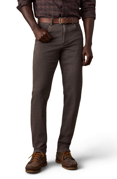 Terry Five-Pocket Stretch Pants