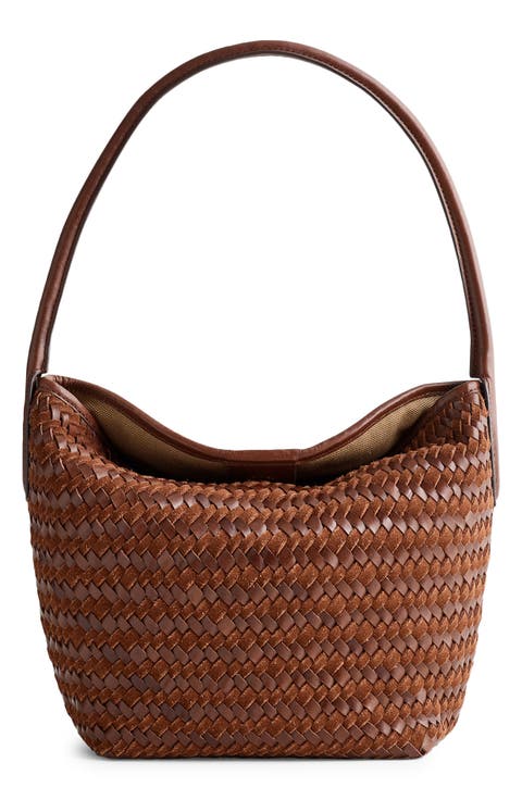 The Signature Woven Shoulder Bag