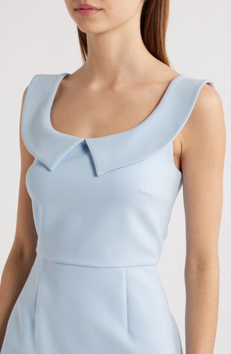 French Connection Whisper Collar Minidress, Alternate, color, Cashmere Blue