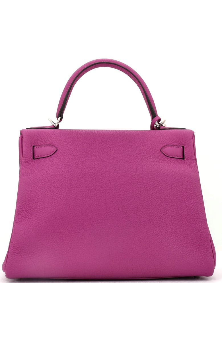 Pre-Owned Hermes Kelly Handbag Pink Togo with Palladium Hardware 28, Alternate, color, Rose Pourpre