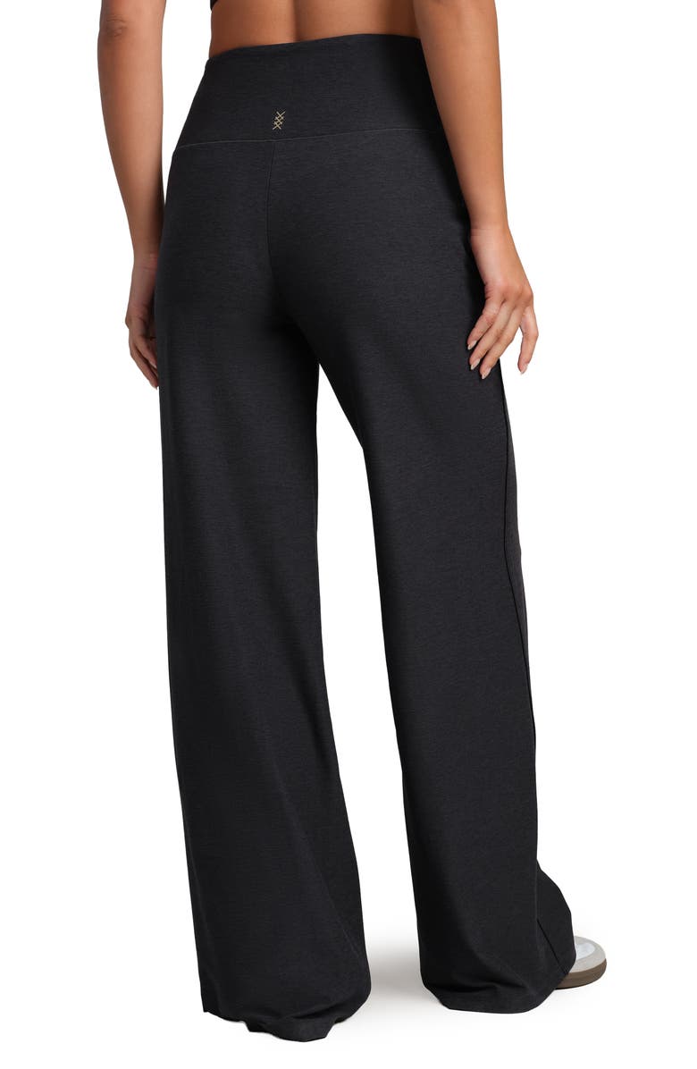 Rhone Atmosphere Wide Leg Pants, Alternate, color, Black Heather