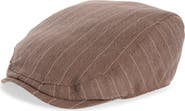 Open Edit Pinstripe Driving Cap