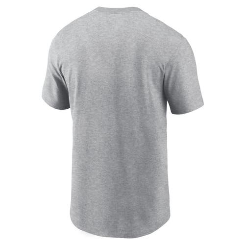 NIKE NIKE  HEATHER GRAY ST. LOUIS CARDINALS ARCHED T-SHIRT