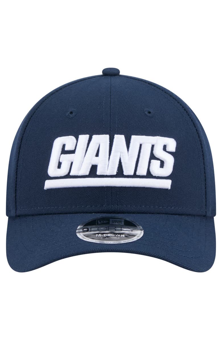New Era Men's New Era  Blue New York Giants Team Collection 9FORTY M-Crown Adjustable Hat, Alternate, color, 