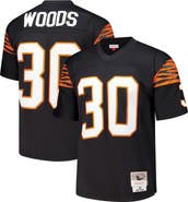 Mitchell & Ness Men's Mitchell & Ness Ickey Woods Black Cincinnati Bengals 1988 Legacy Replica Jersey