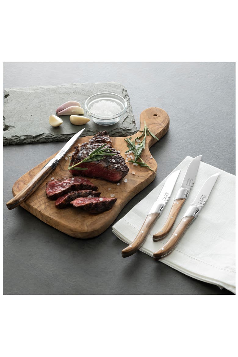 Laguiole Steak Knife - Set of 4, Alternate, color, WOOD