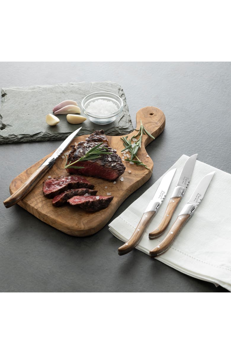 FRENCH HOME Laguiole Steak Knife - Set of 4, Alternate, color, Wood