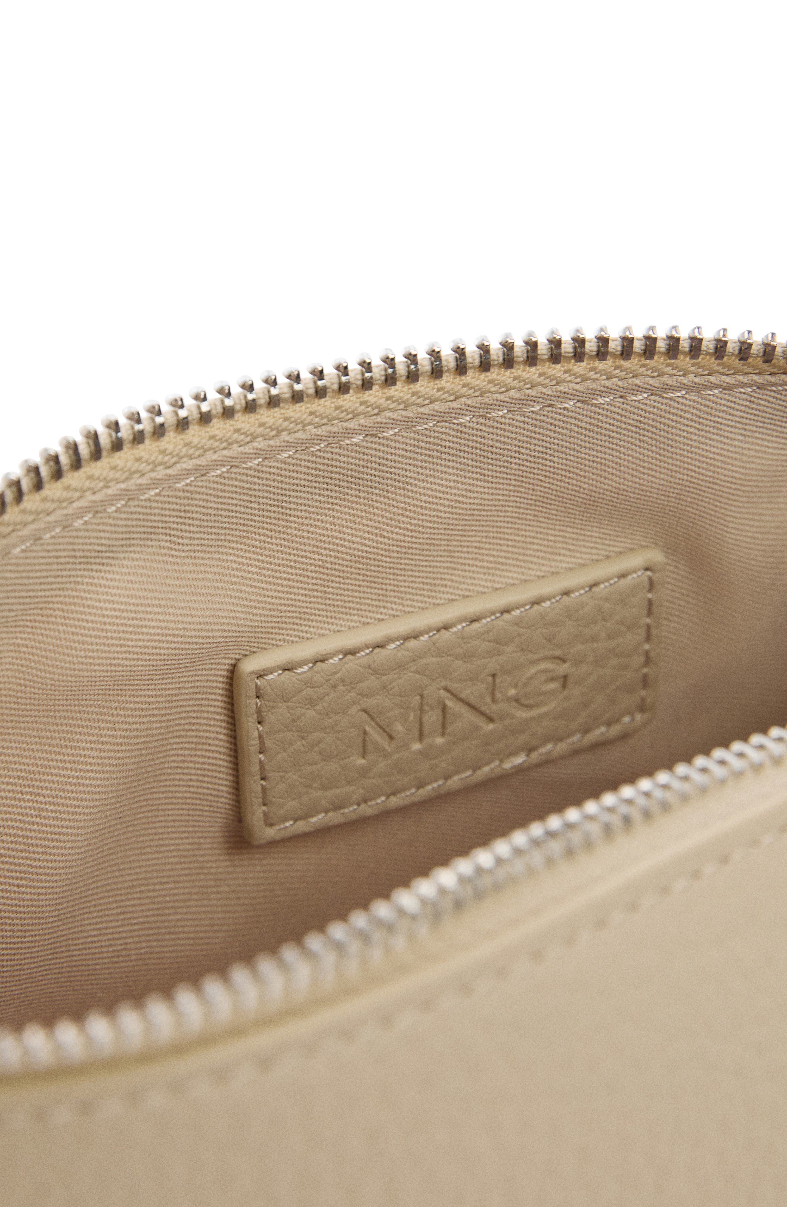 MANGO Faux Leather Shoulder Bag, Alternate, color, 