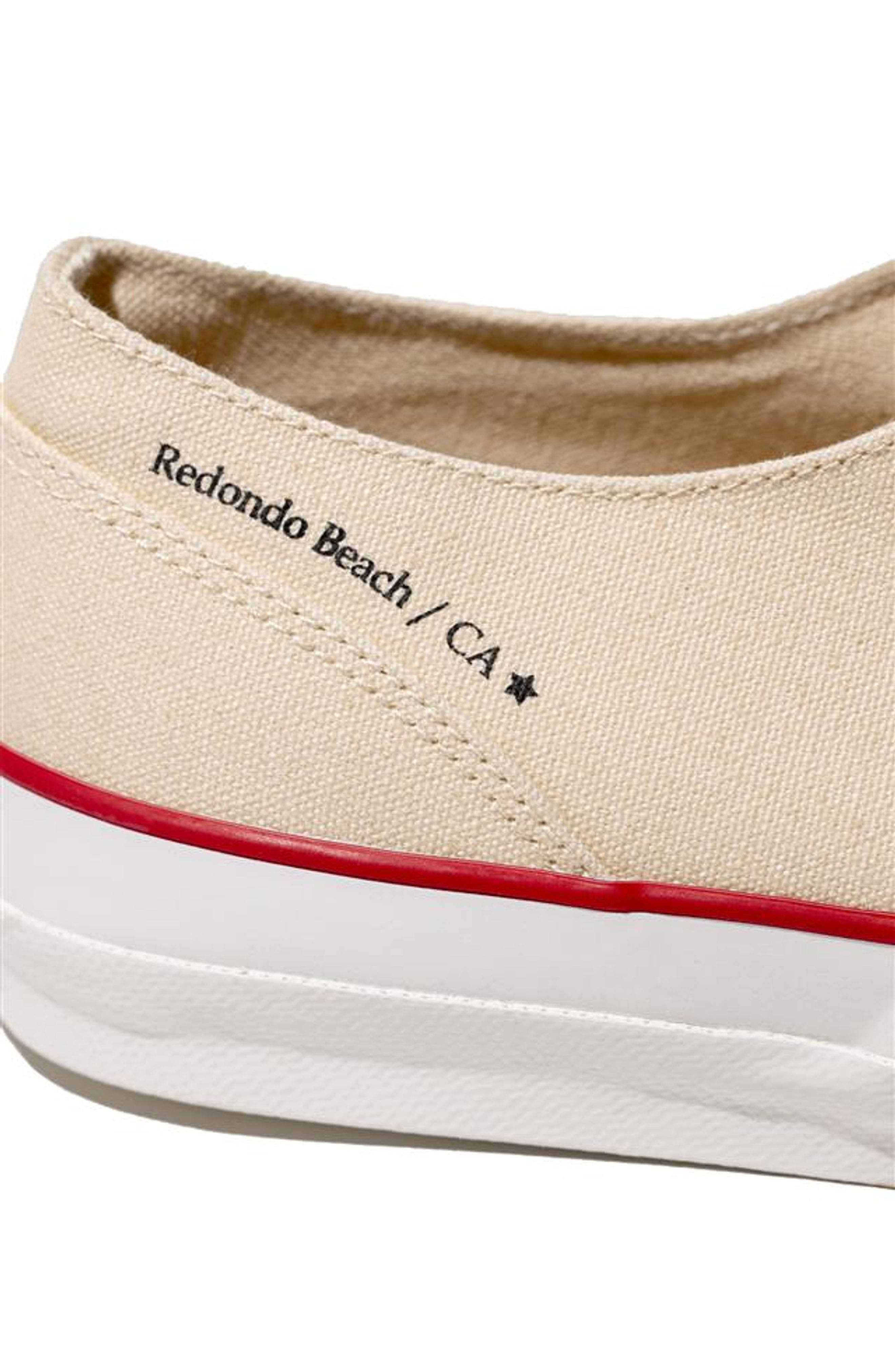 Redondo Canvas Sneakers by Mr. Fliks, Alternate, color, WHITE LINE RED