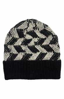 MARCUS ADLER Zigzag Knit Beanie