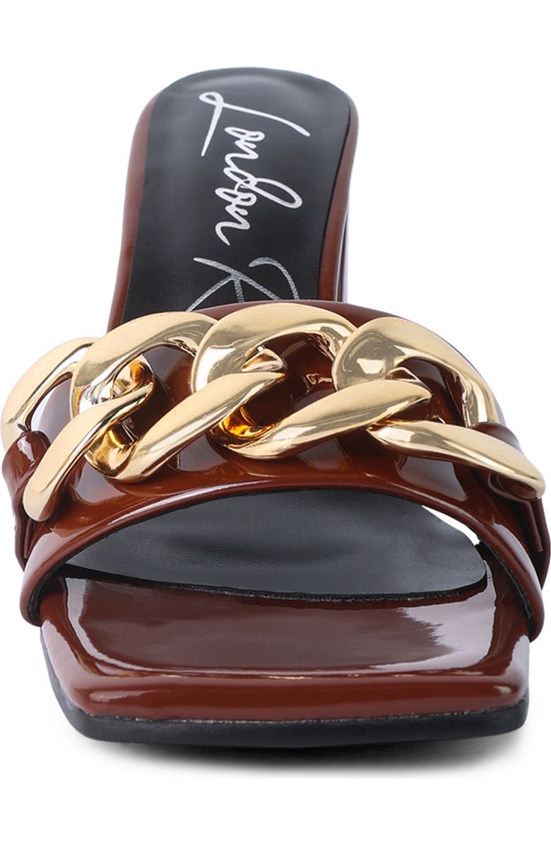 LONDON RAG Playdoll Metal Chain Sandal, Alternate, color,