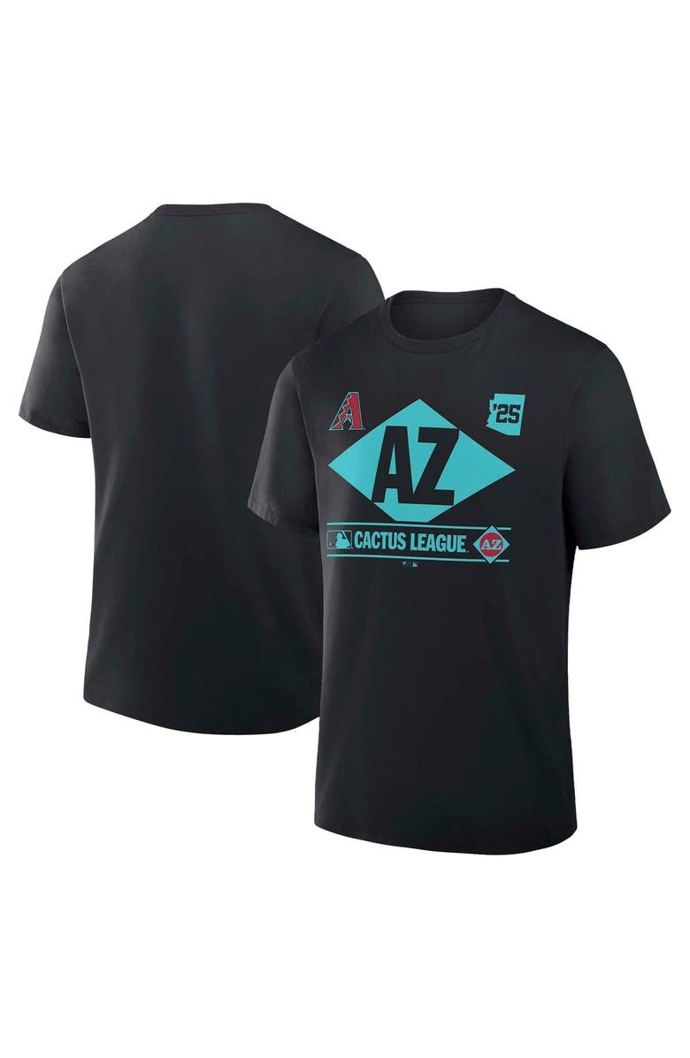 FANATICS Men's Fanatics Black Arizona Diamondbacks 2025 Spring Training Cactus League True Icon T-Shirt, Alternate, color, 