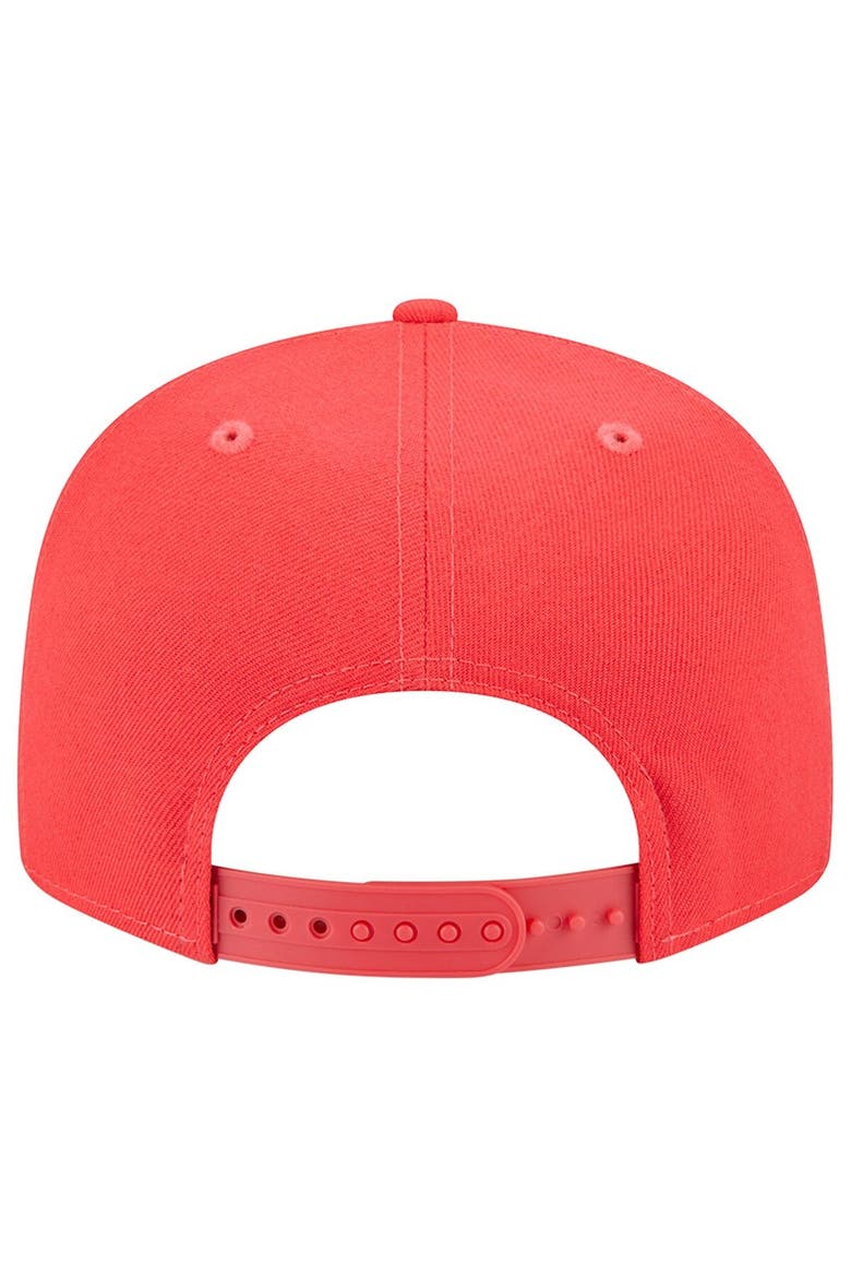 Men's New Era Red Washington Commanders Color Pack Brights 9FIFTY Snapback Hat, Alternate, color, Red