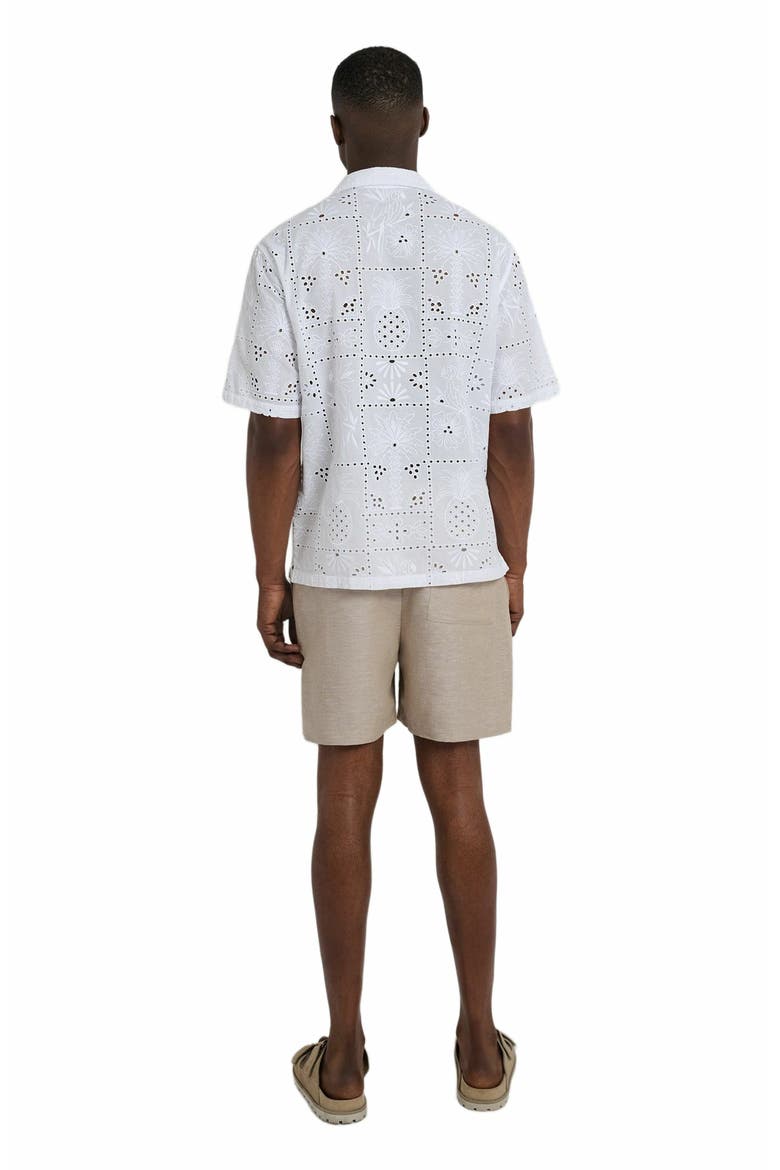 Oversized Vacation Shirt, Alternate, color, WHITE