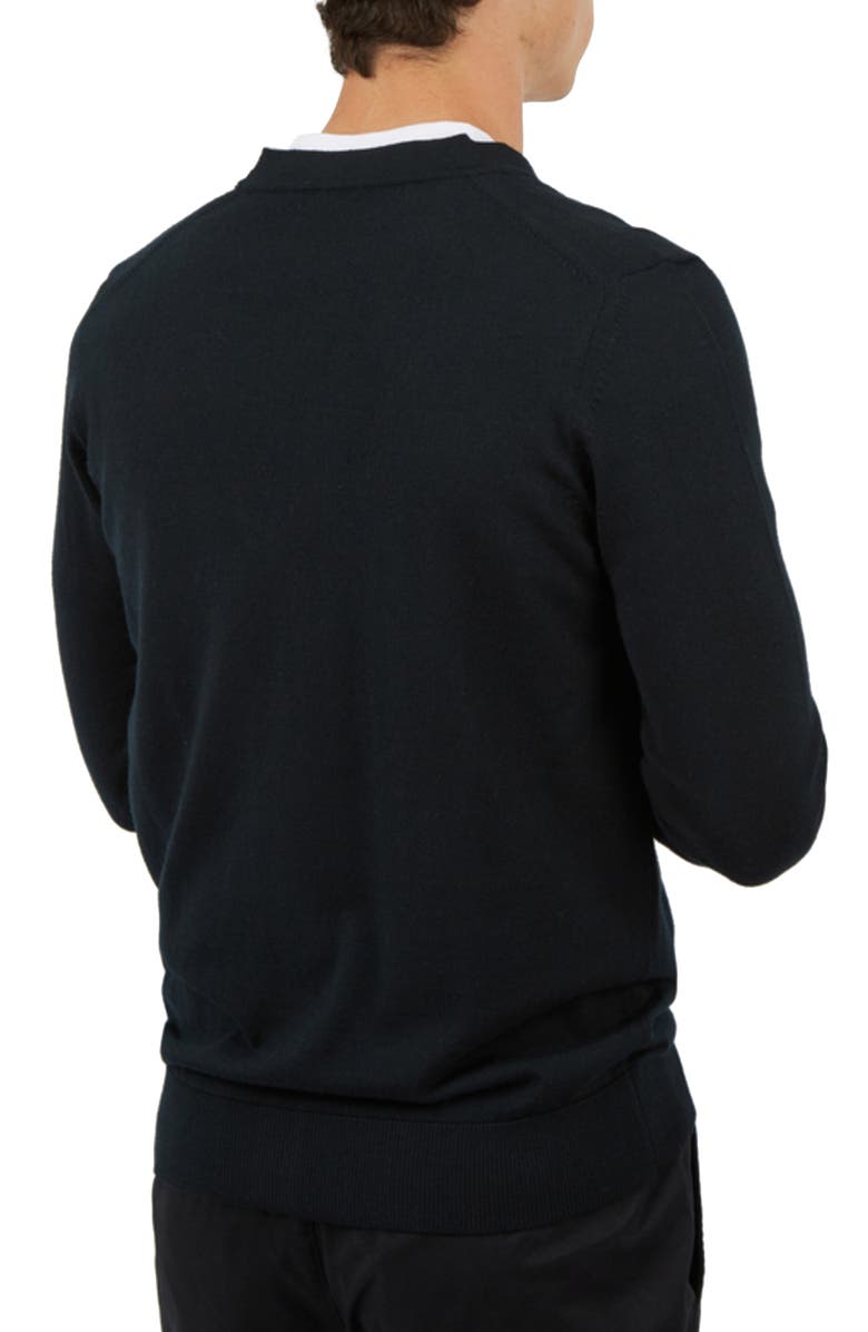 Ben Sherman Merino Wool Blend Cardigan, Alternate, color, 