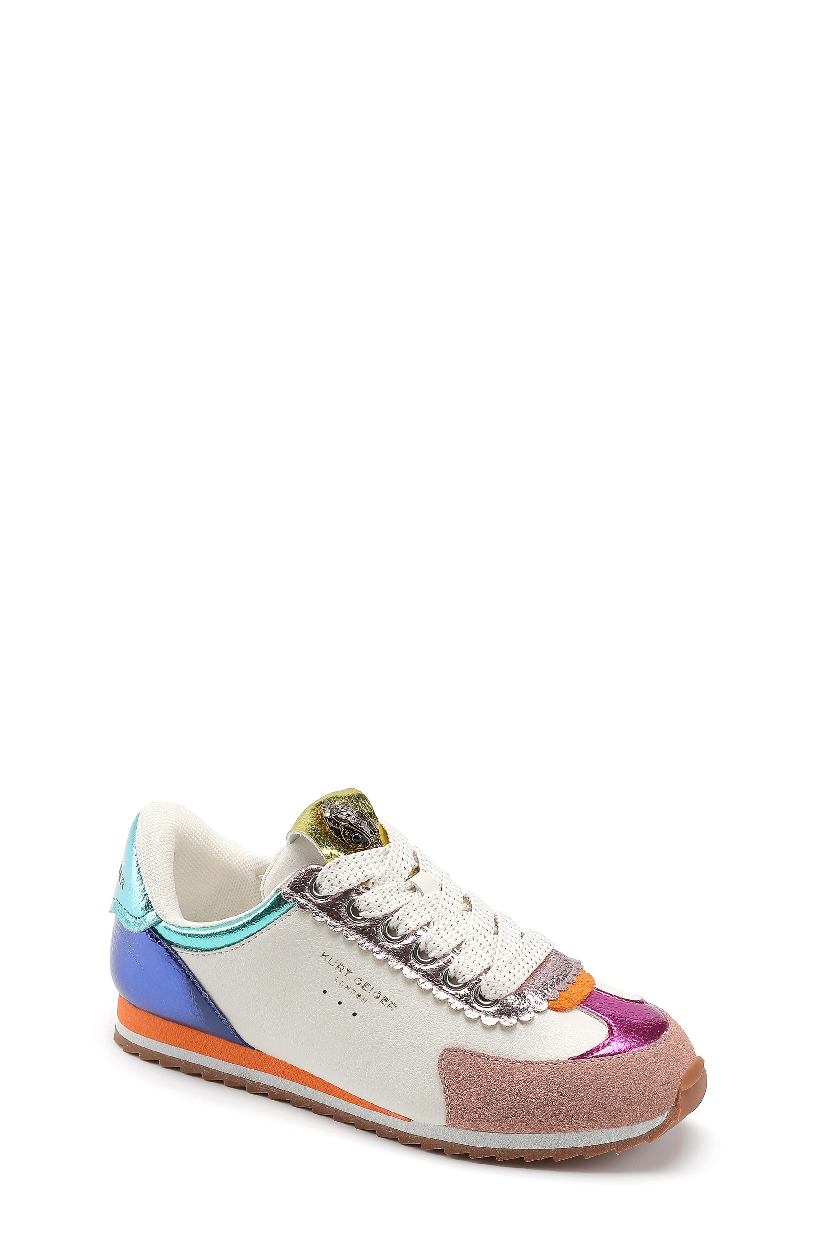 Kurt Geiger London Kids
 Mini Runner Sneaker, Main, color, Multi