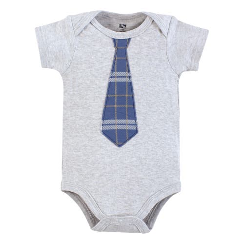 Hudson Baby Essential Cotton Bodysuits 5-piece Set In Multi