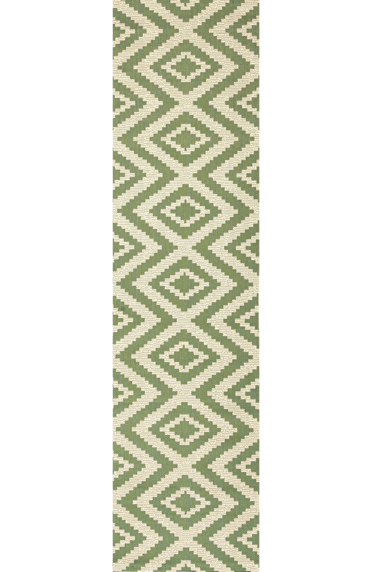 selected Green/Cream