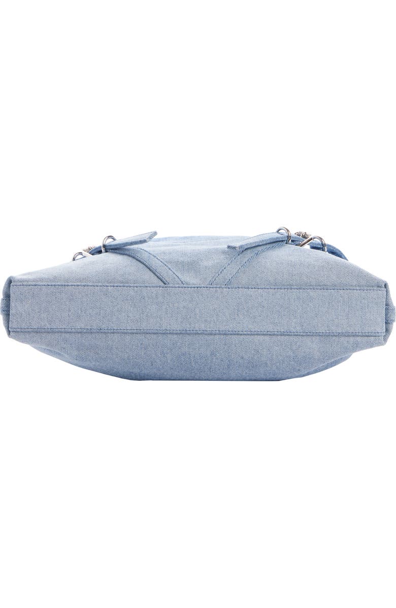 Givenchy Medium Voyou Faded Denim Hobo Bag, Alternate, color,