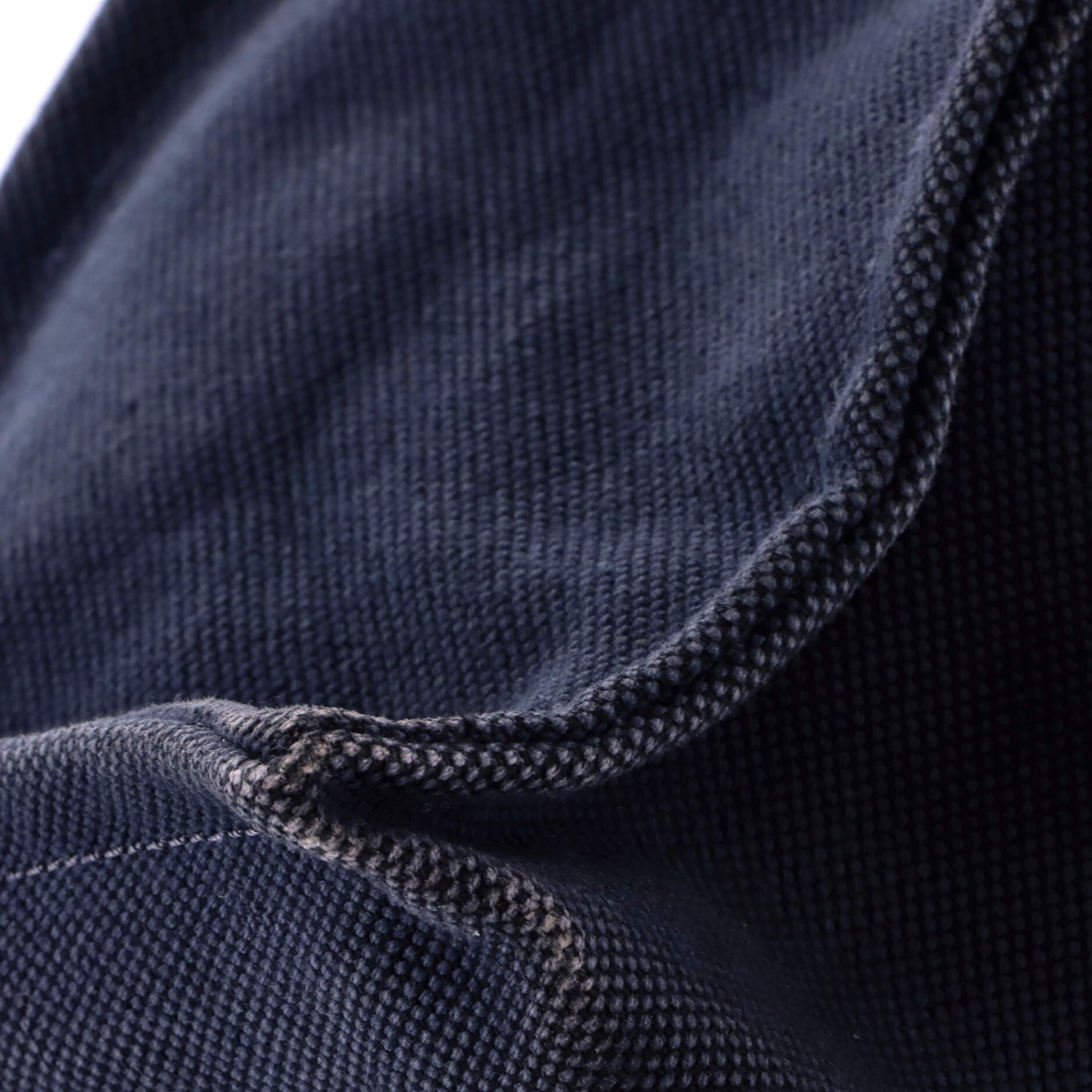 Pre-Owned Hermes Etriviere Shopping Tote Toile and Leather, Alternate, color, Blue