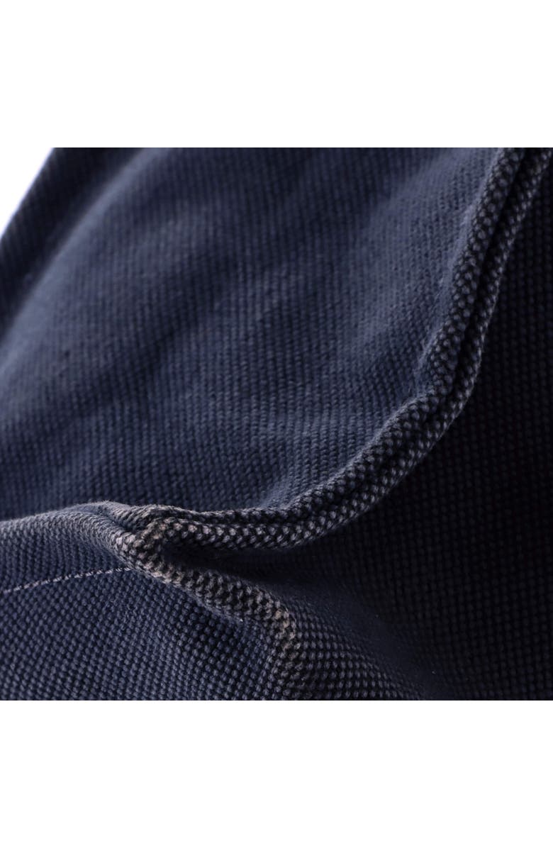 Pre-Owned Hermes Etriviere Shopping Tote Toile and Leather, Alternate, color, Blue